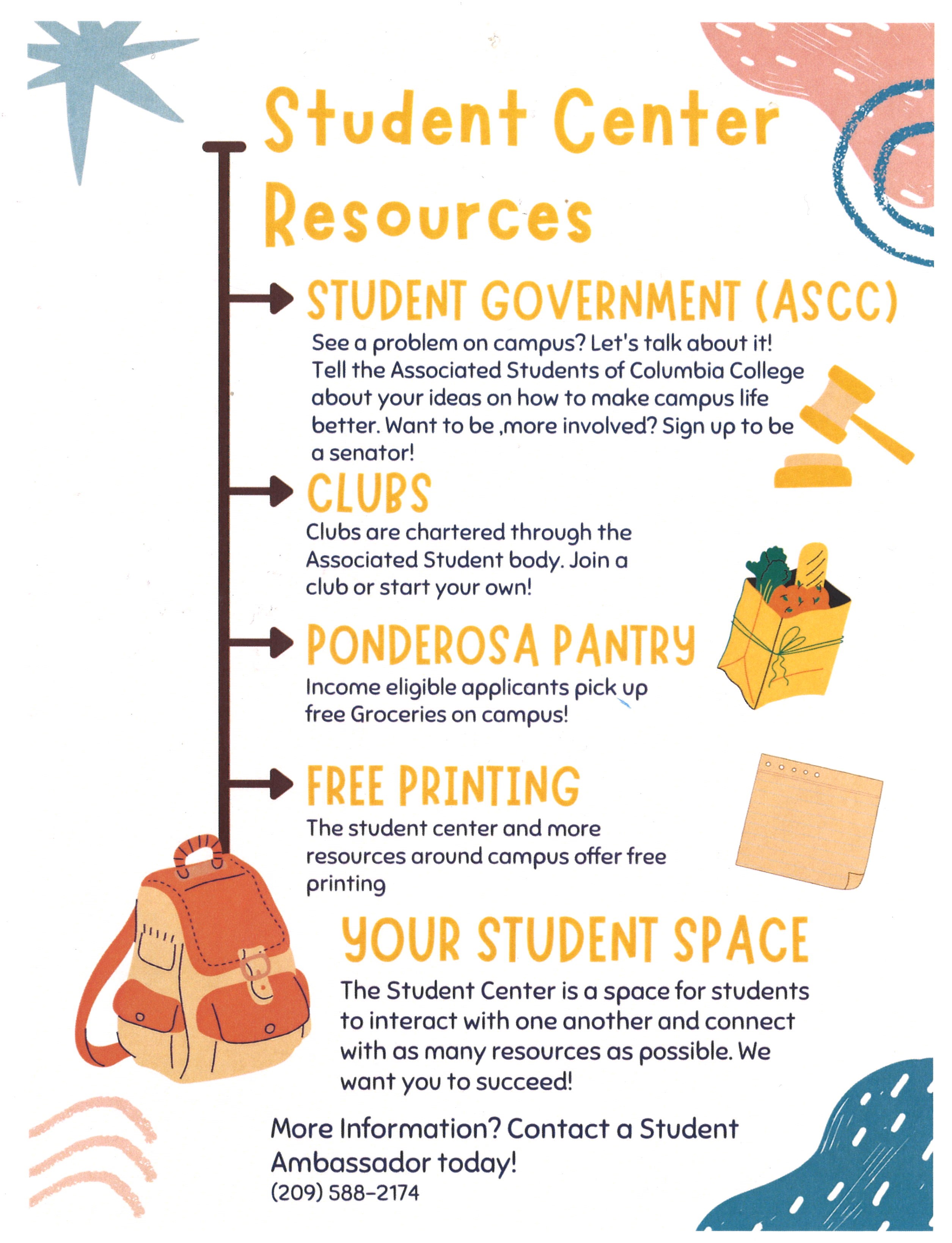 Student Center Resources